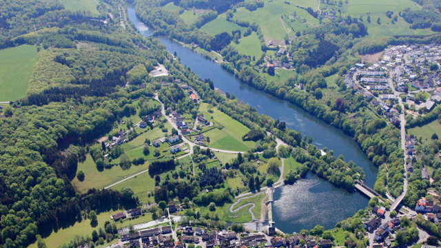 Luftbild Stausee Beyenburg